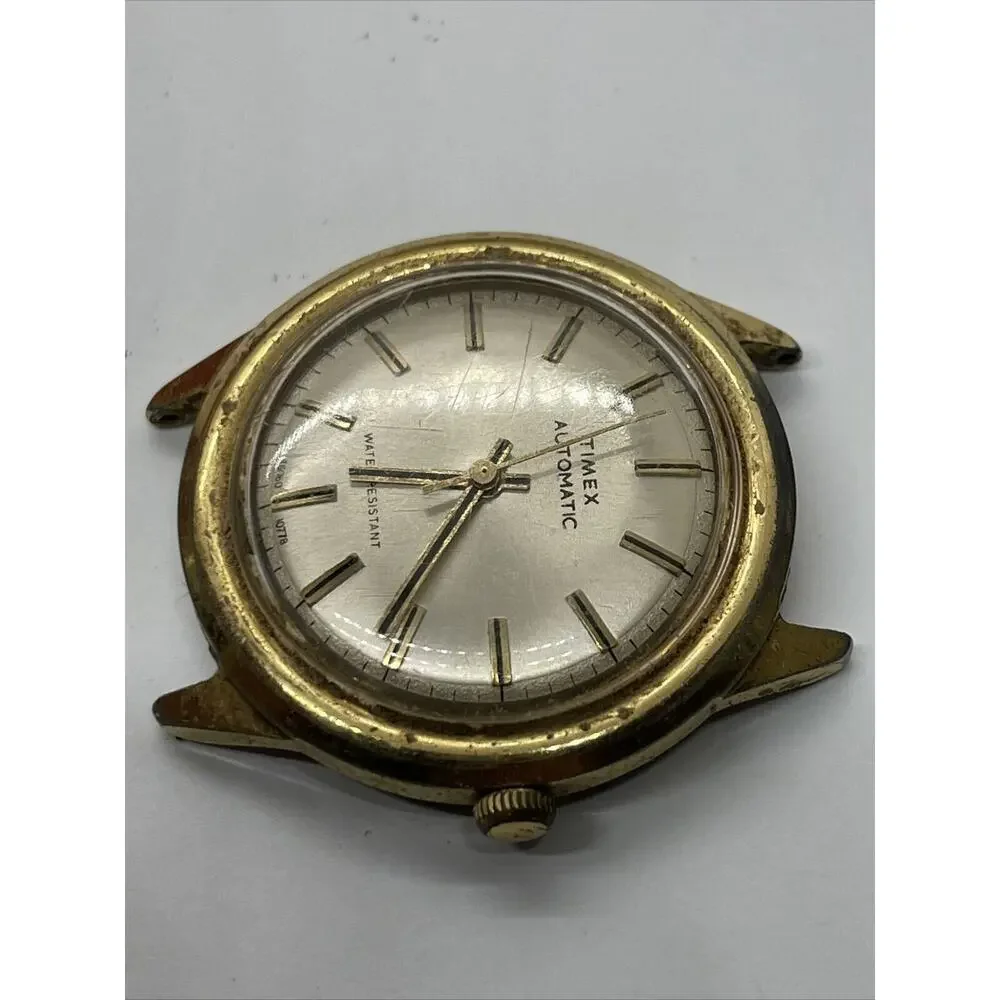 Vintage TIMEX Automatic Men's Wristwatch 46060 10778 Running